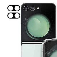 Комплект защитных стекол (2шт) на камеру ENKAY 9H Lens Glass Set для Samsung Galaxy Flip 5 - Black
