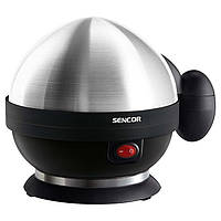Яйцеварка Sencor, 380Вт, механічне керування, 3 рівні приготування, на 7 яєць, нержав.ста (SEG720BS)