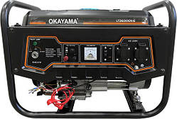 Бензиновий генератор OKAYAMA LT3600EN-6