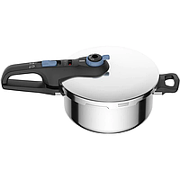 Tefal Скороварка Secure Trendy, 4л, с паровой корзинкой, нержавеющая сталь, пластик Strimko - Купи Это