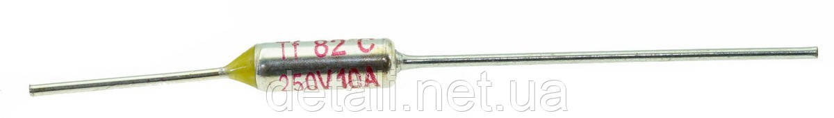 Термозапобіжник 82°C 10А250V RY01, фото 1