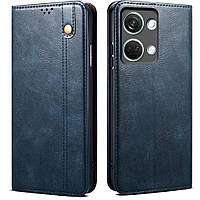 Защитный чехол UniCase Leather Wallet для OnePlus Nord 3 / Ace 2V - Blue