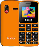 Мобільний телефон Sigma mobile Comfort 50 HIT2020 Orange 'бабусефон', Dual Sim, дисплей 1.77' кольоровий