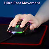 Мишка ігрова дротова ONIKUMA Gaming CW902 на 7 клавіш з підсвіткою Reinbow, фото 6