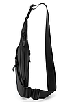 Сумка чоловіча слинг Pocket водонепроникна чорна, фото 10