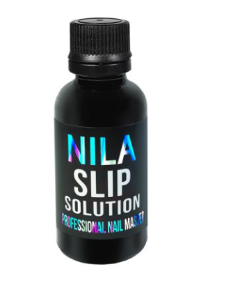 Nila Slip Solution Рідина для полігелю, пластик+кришка чорні, 30мл