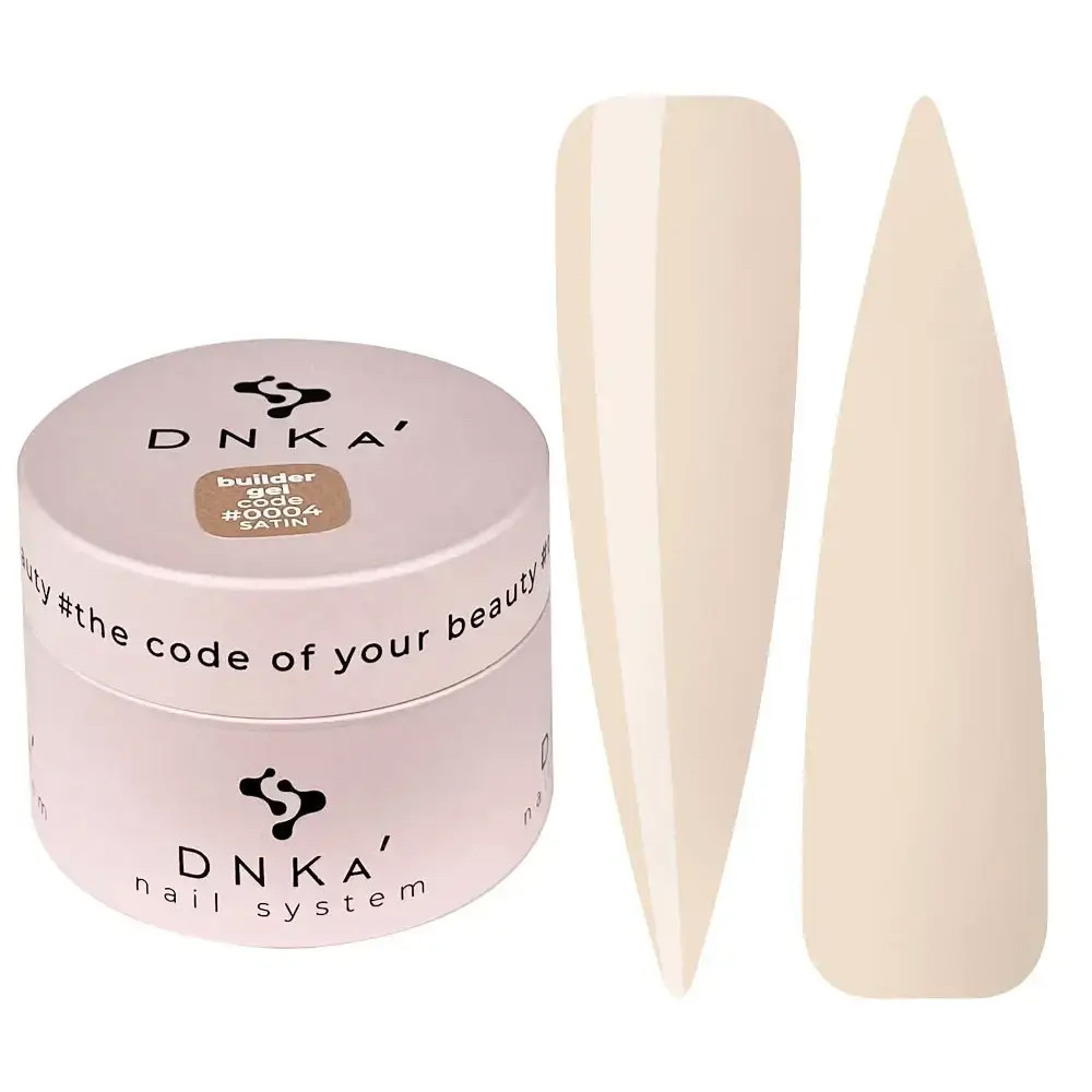 Гель моделюючий DNKa Builder Gel №0004 Satin 30мл, фото 1