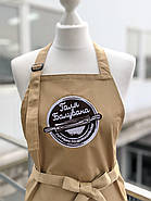 Фартух Latte з брендуванням до 25 см | Фартух з вишивкою логотипу, фото 10