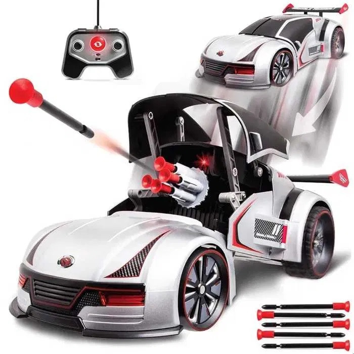 Машинка стріляюча, трансформер на радіокеруванні VELOCITY DEMON, фото 1