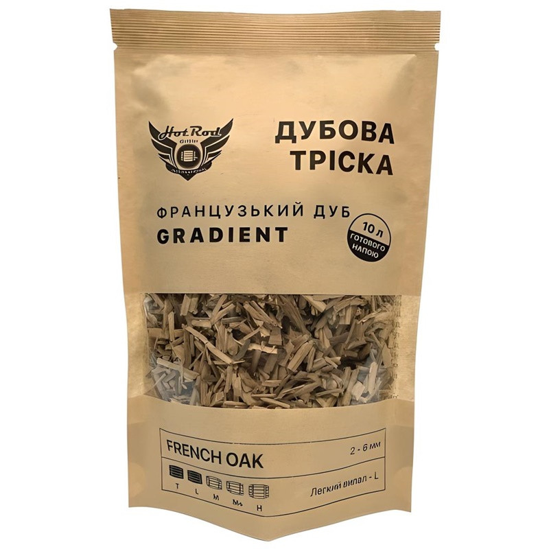 Дубова тріска Gradient L 60 г, фото 1