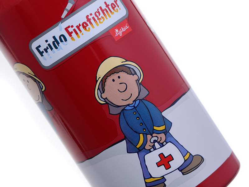 Sigikid Бутылка для воды Frido Firefighter (400 мл) Strimko - Купи Это - фото 4 - id-p2129540580