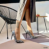 жіночі тефлі човника на шпильці, фото 9