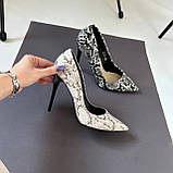 жіночі тефлі човника на шпильці, фото 10