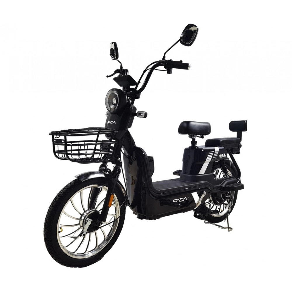 Електровелосипед FADA IDEA 800W Фада ідеа Чорний