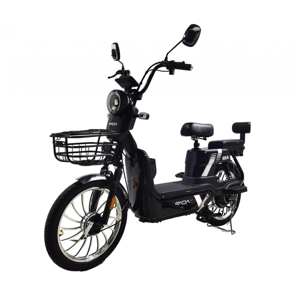Электровелосипед FADA IDEA 600W Фада идеа Черный - фото 1 - id-p2129570512