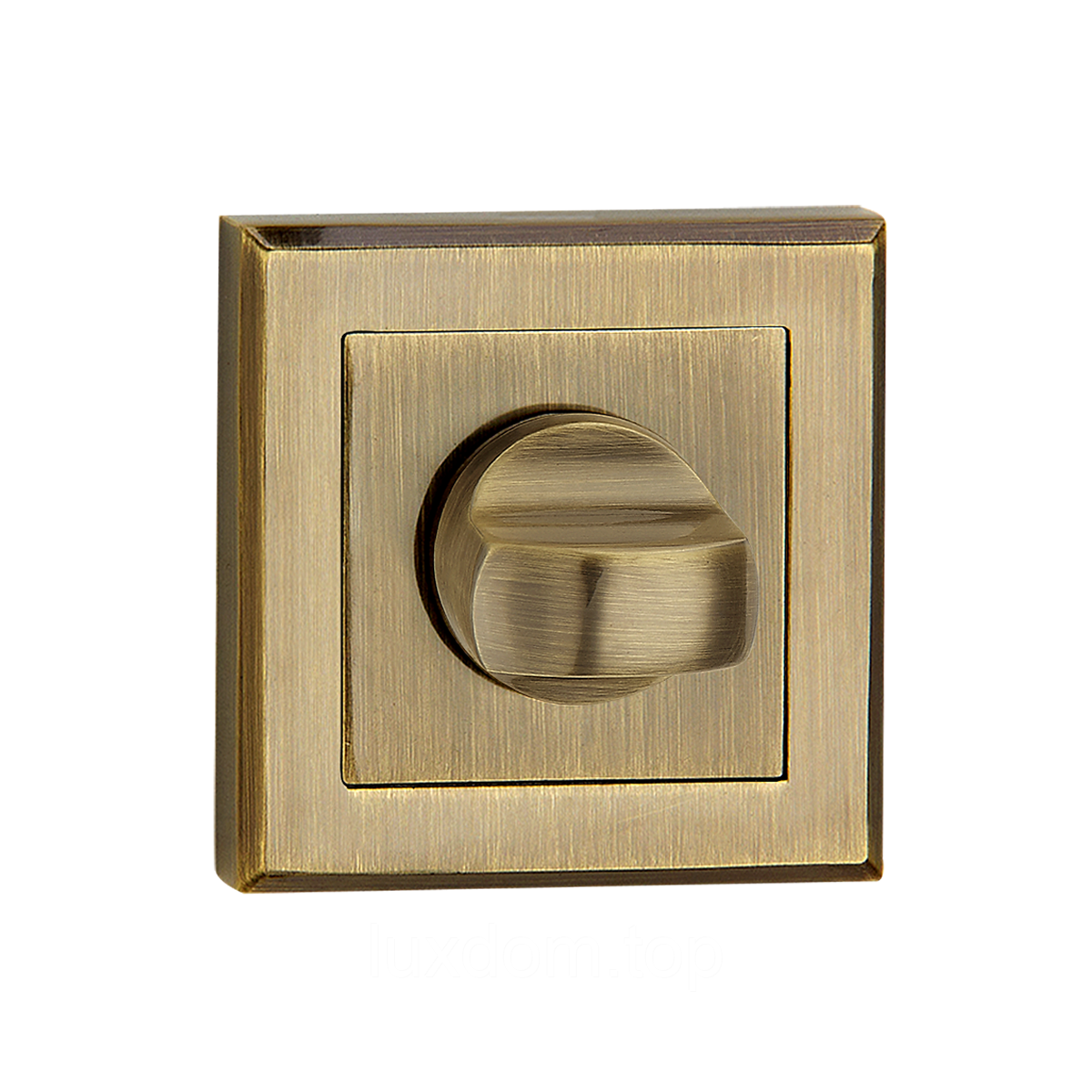 НАКЛАДКА ПІД WC T7 AB СТАРА БРОНЗА, фото 1