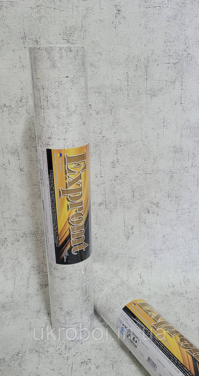 Шпалери вінілові супермийка  53см.х10м.  "Газета-2" 5802-06