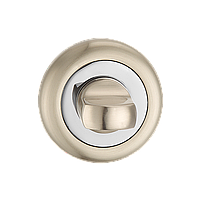 НАКЛАДКА ПІД WC T8 SN/CP МАТОВИЙ НІКЕЛЬ/ПОЛІРОВАНИЙ ХРОМ