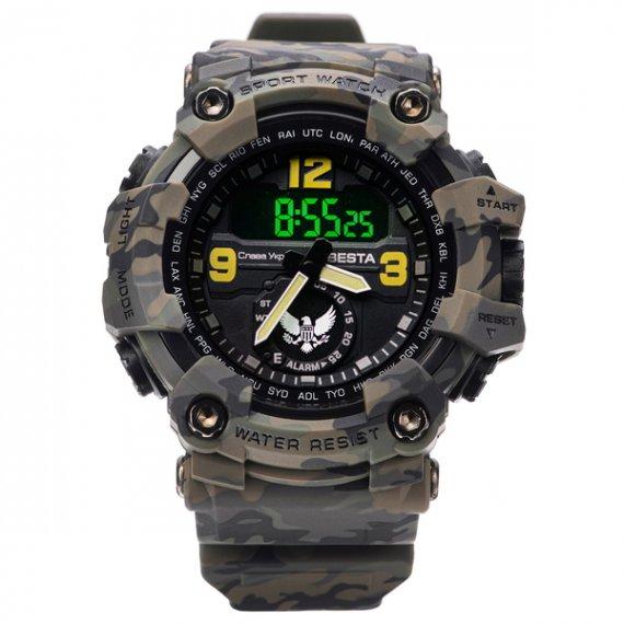 Чоловічий наручний тактичний годинник Besta Eagle (Камуфляж)