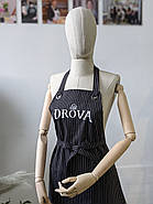 Фартух Fredo Чорний з вишивкою | Фартух з брендуванням, фото 7