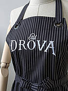 Фартух Fredo Чорний з вишивкою | Фартух з брендуванням, фото 6