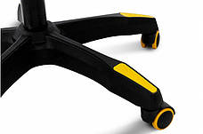 Крісло геймерське Слім Мікс меблі, колір   жовтий / чорний, фото 2