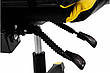 Крісло геймерське Слім Мікс меблі, колір   жовтий / чорний, фото 6