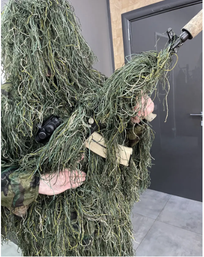 Костюм лісовик кікімора Geely, нитка woodland, костюм розвідника, костюм снайпера XL-XXL до 100 кг, зсу
