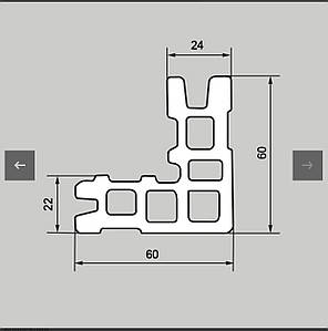 ДОШКА СТАРТОВА HOLZDORF 60Х60Х3000 ММ КЛАСІК, фото 2