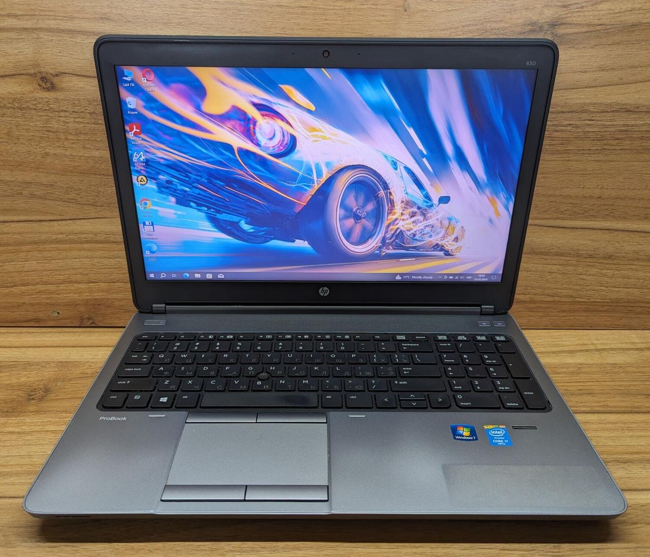 Б/в Ноутбук HP ProBook 650 G1 15.6" 1920x1080| Core i7-4800MQ| 8 GB RAM| 240 GB SSD| HD 4600