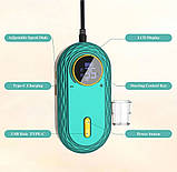 Портативний фрезер JF-603 на акумуляторі (2600 mAh) на 35 Вт. та 35 000 про. з дисплеєм, на USB-для манікюру, фото 11