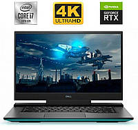 Игровой ноутбук Dell G7 15 7500/ 15.6" 3840x2160 O/ i7-10750H/ 16GB RAM/ 1000GB SSD/ RTX 2070 8GB