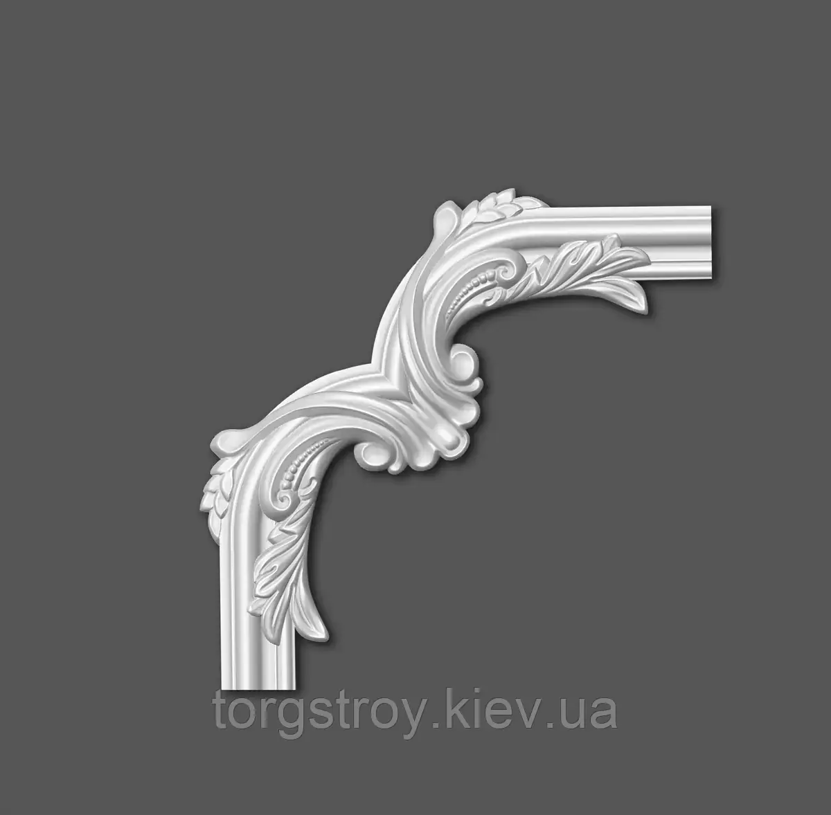 Кутовий елемент HCR 517-3, Grand Decor, матеріал: HDPS (дюрополимер), фото 1