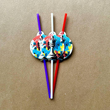 "Шахи" - Трубочки "Асорті" (упаковка 8 шт)