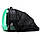 Рюкзак-переноска для тварин розсувний CosmoPet CP-17 для котів і собак Black/Green, фото 7
