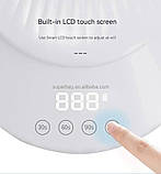 Бездротова лампа BQ V18 на акумуляторі 2000mAh, 192 Вт. - для манікюру та педикюру, фото 8