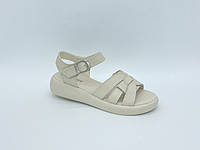 Шкіряні босоніжки. Розміри: 35, 37, 39, 40 (бежеві), 36, 38 (чорні).