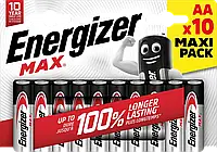 Батарейки Energizer Max AA 10 шт в комплекті