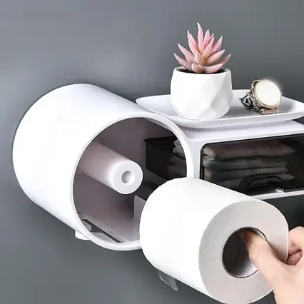 Тримач для туалетного паперу MAG-736, Тримач туалетного паперу та серветок, фото 1