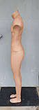 Манекен чоловічий тілесного кольору на повний ріст (торс+ноги) Б/В, фото 2