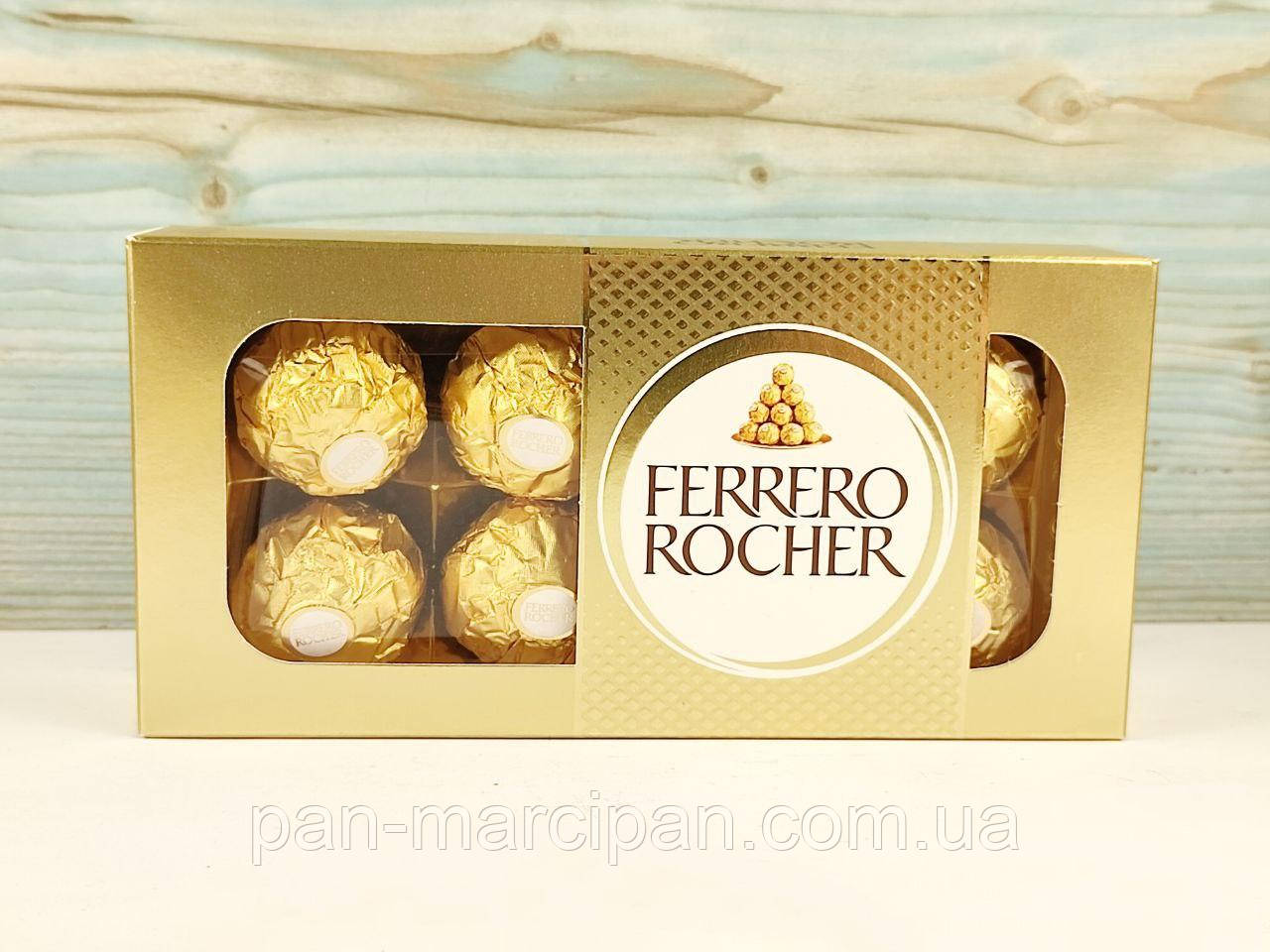 Шоколадные конфеты с лесным орехом Ferrero Rocher 100 г