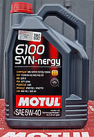 Масло моторное Technosynthese Motul 6100 SYN-NERGY SAE 5W40 (5L)