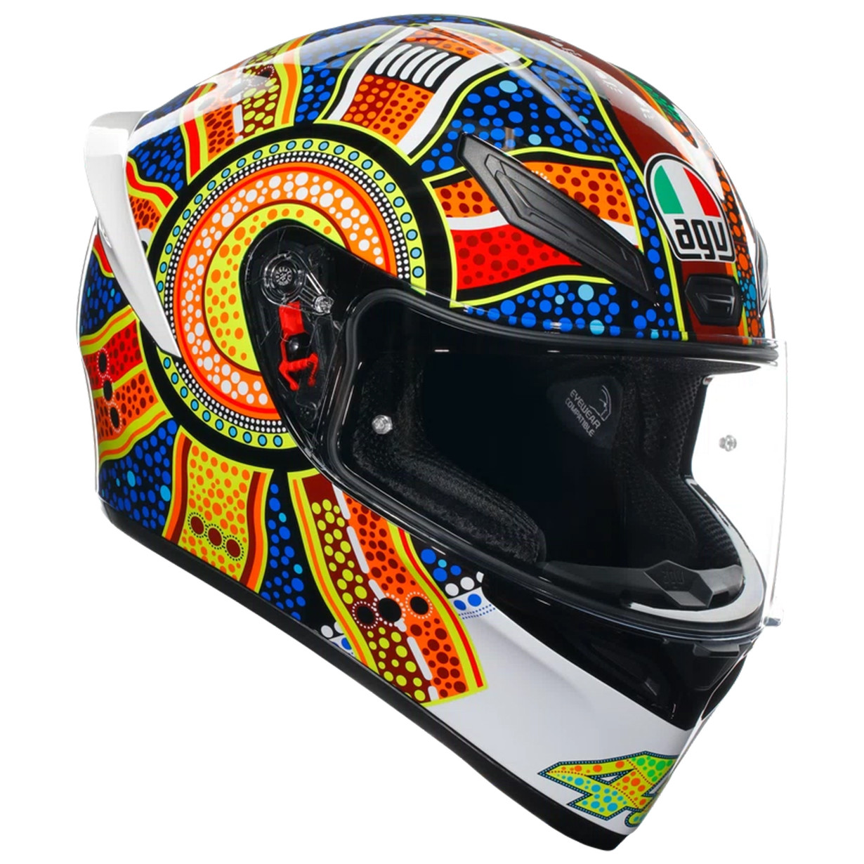 МОТОШОЛОМ ЗАКРИТИЙ AGV K1 S - DREAMTIME