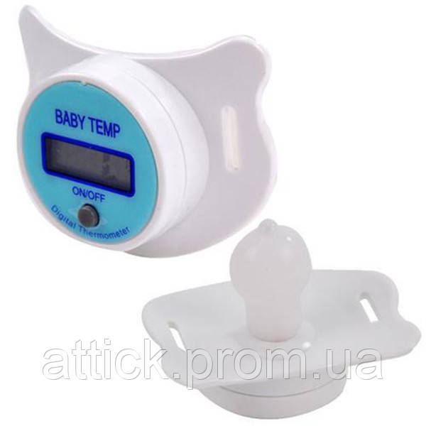 Термометр-соска электронный детский Baby Pacifier at - фото 1 - id-p2129652046