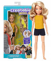 Creatable World Створюваний світ базова лялька світле волосся GKV44 Basic Character Kit Blonde Hair