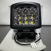 90W/30 (9x10W/вузький промінь, квадратний корпус) 5320 lm LED Фара робоча JFD-1079