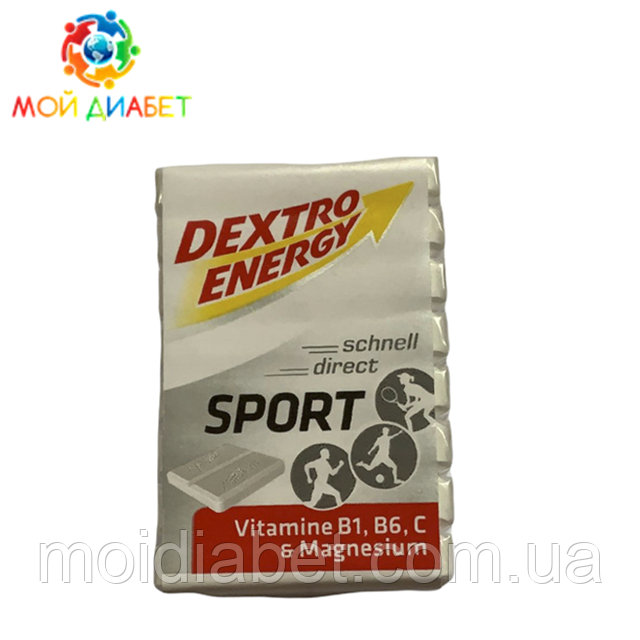 Dextro Energy Sport — швидка глюкоза з натуральним ароматизатором