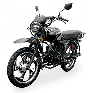 Мопед Musstang МТ125 DINGO XL Чорний Мустанг дінго