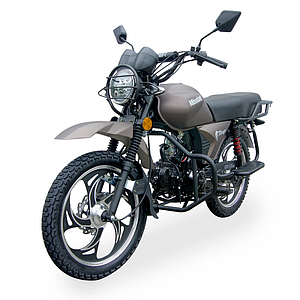 Мопед Musstang МТ125 DINGO XL Сірий Мустанг дінго
