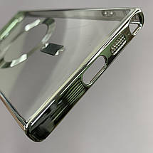 Чохол для Samsung Galaxy S24 Ultra чохол з магсейф із захистом камери на самсунг с24 ультра срібний h3b, фото 4